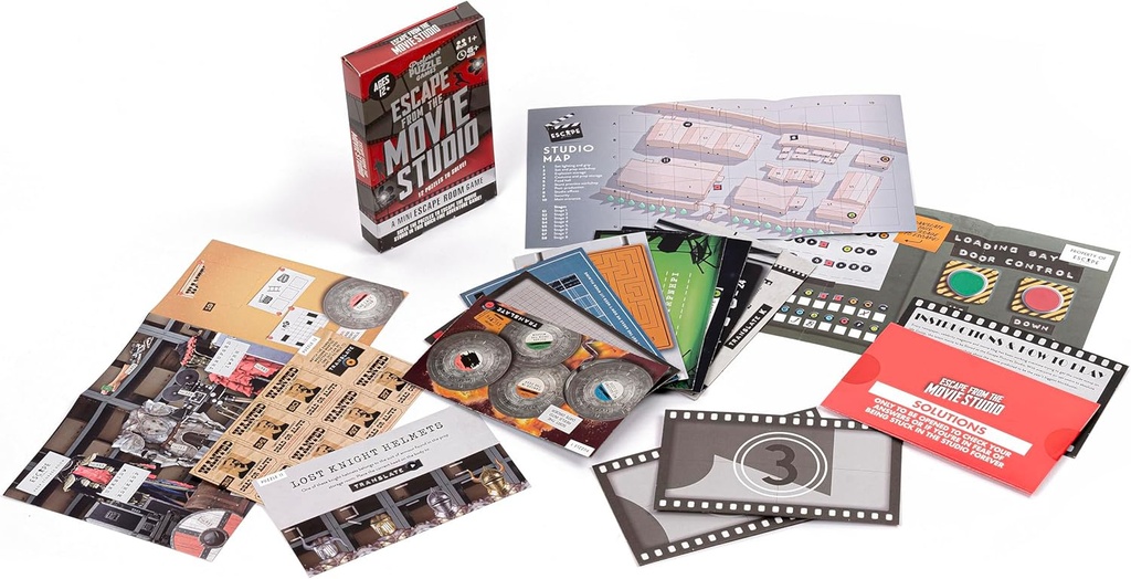 Professor Puzzle - Escape From The Movie Studio
