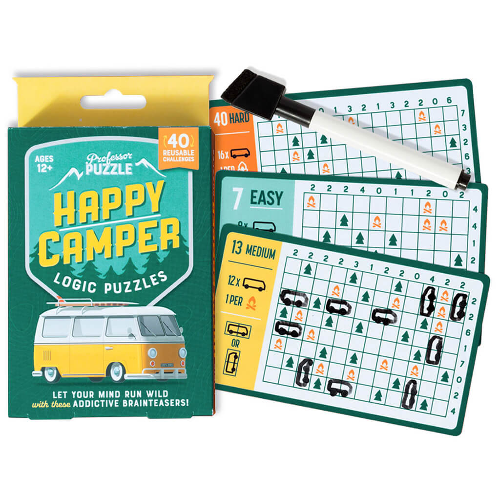 Professor Puzzle - Happy Camper 