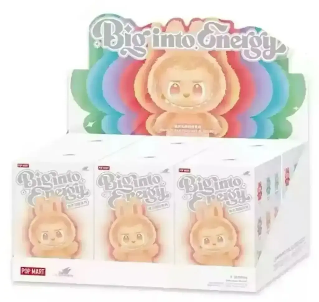 Pop Mart - Labubu "The Monsters - Big Into Energy" Series Vinyl Plush Pendant Sealed Case