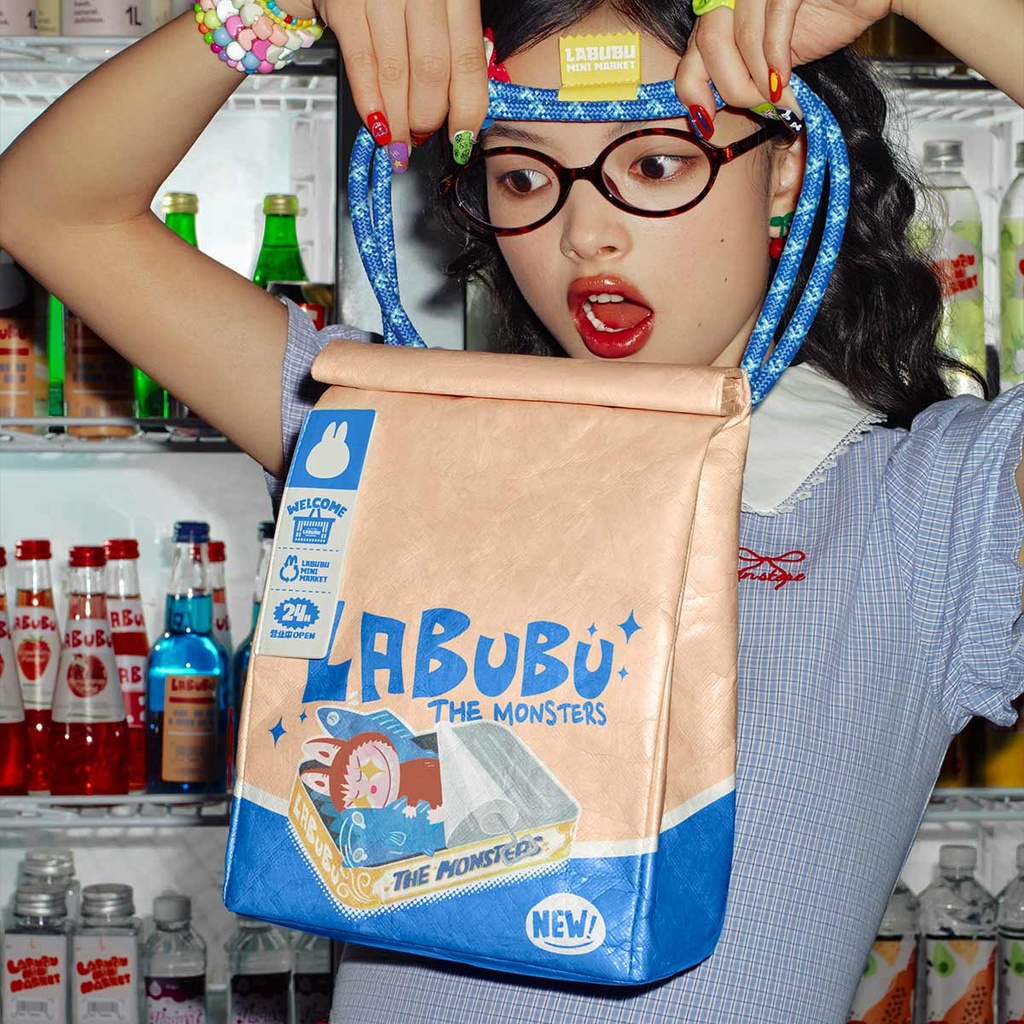 Pop Mart - Labubu The Monsters Wacky Mart Series Messenger Bag 100% Authentic
