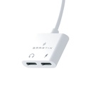Smartix Premium 2 In 1 USB-C Hub Duolink Pro [ USB-C Audio + Charging ]