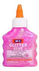 Glue Glitter 100ML Flakes Assorted 932-4-AST