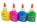 Glue Glitter 100ML Flakes Assorted 932-4-AST