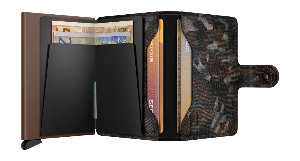 Miniwallet Jungle  MJu-Brown