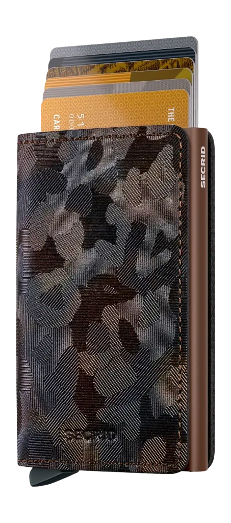 Slimwallet Jungle  SJu-Brown