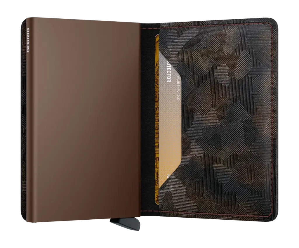 Slimwallet Jungle  SJu-Brown