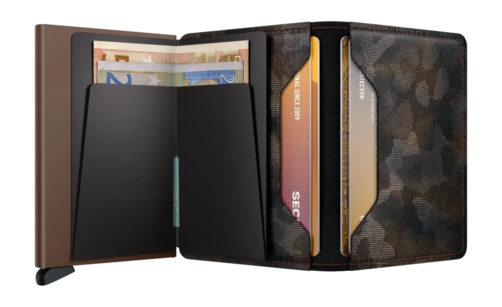 Slimwallet Jungle  SJu-Brown