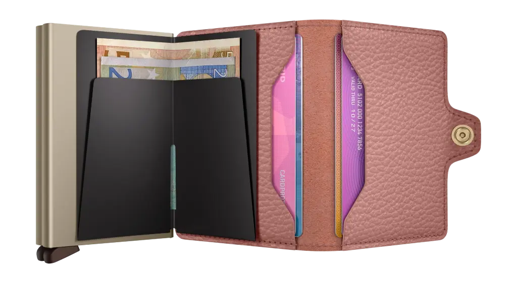 Twinwallet Pebble TPe-Rose