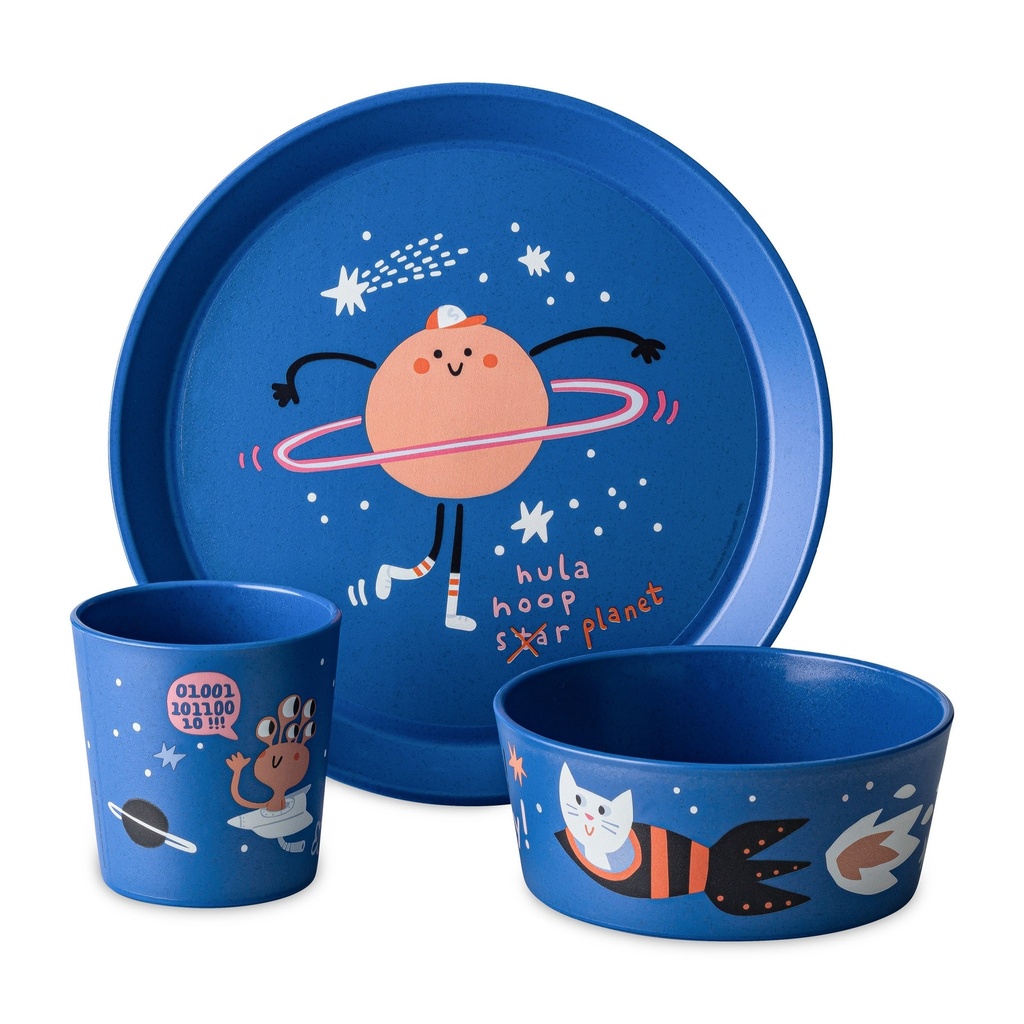 Connect Space Small Plate + Bowl + Cup