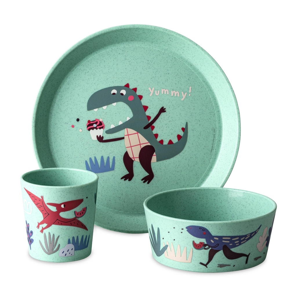 Connect Rex Small Plate + Bowl + Cup
