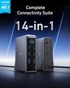 Anker A83B62A1 Prime Charging Docking Station (14-In-1, Dual Display, 160W) B2C - Uk Gray I