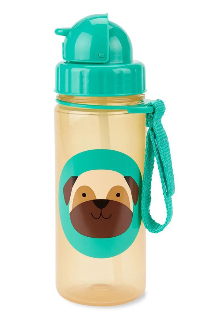 Skip Hop Zoo Straw Bottle Pug