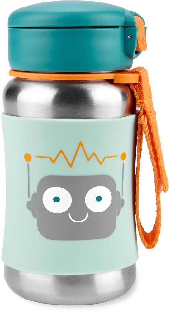 Spark Style SS Straw Bottle Robot
