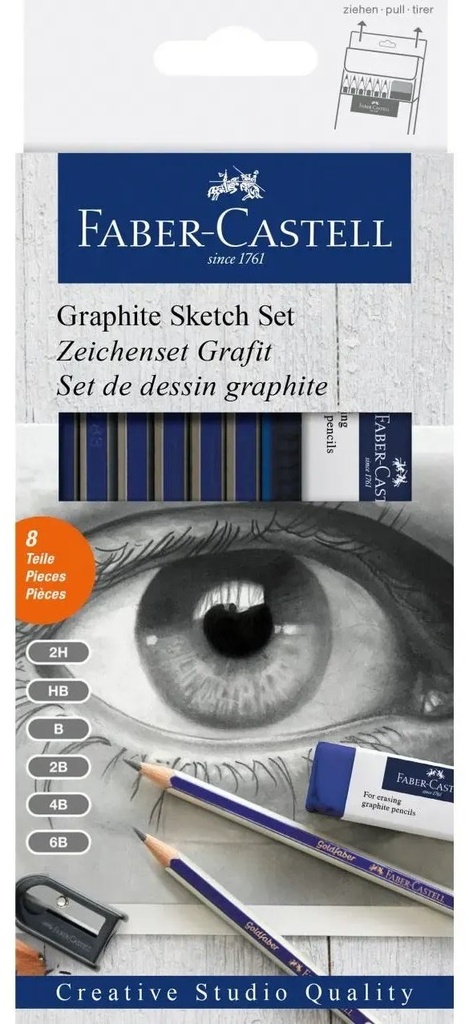 Faber-Castell Gold Faber Degree Pencil Set
