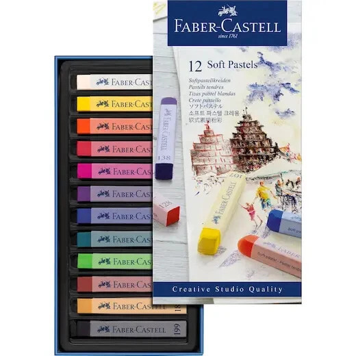 Faber-Castell Soft Pastels 12 Color
