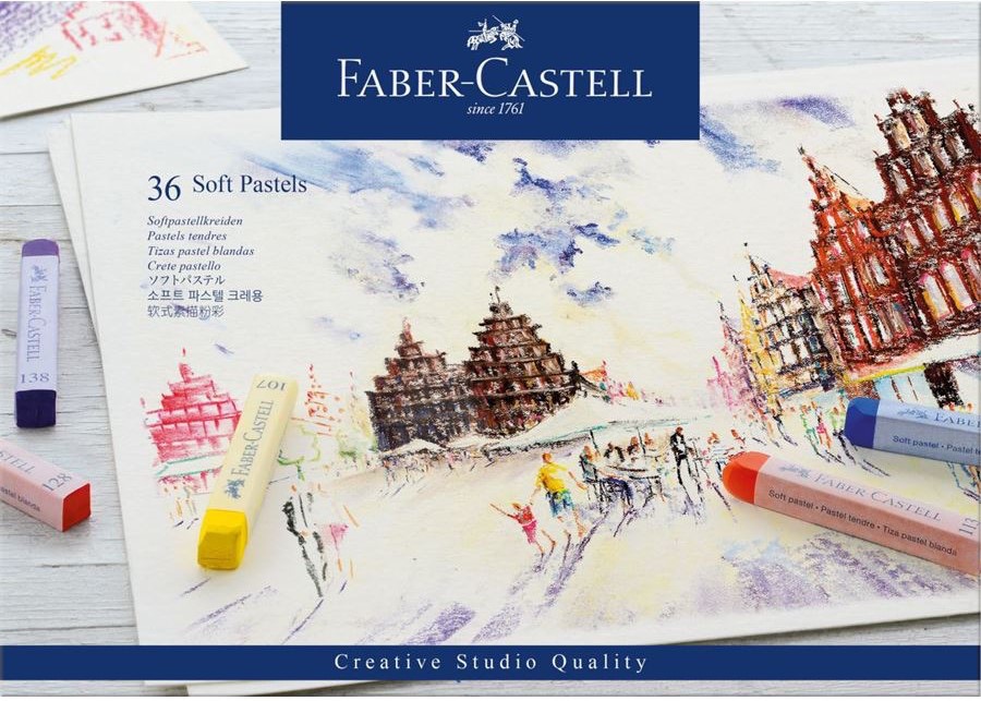 Faber-Castell Soft Pastels 24 Color