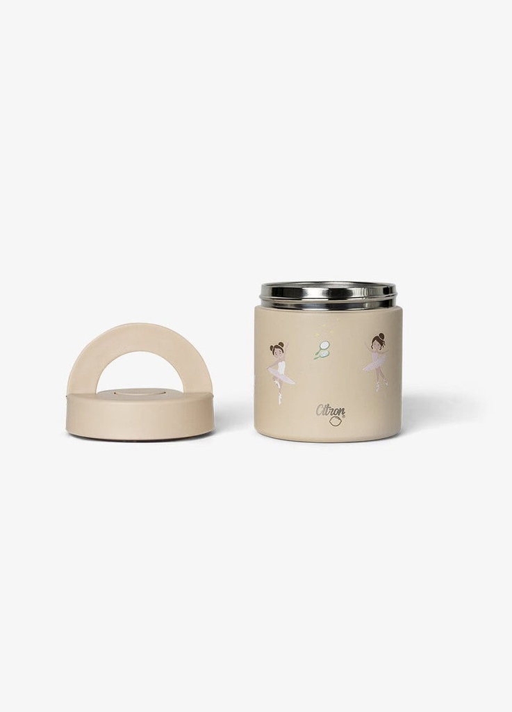 Citron Ss Food Jar 350Ml Ballerina