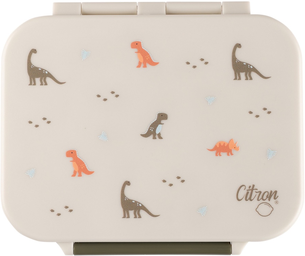 Citron Tritan Snackbox Dino