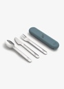 Cutlery Set Silicone Dusty Blue