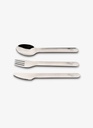 Cutlery Set Silicone Dusty Blue