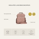 Citron Insulated Lunchbag Backpack Cherry