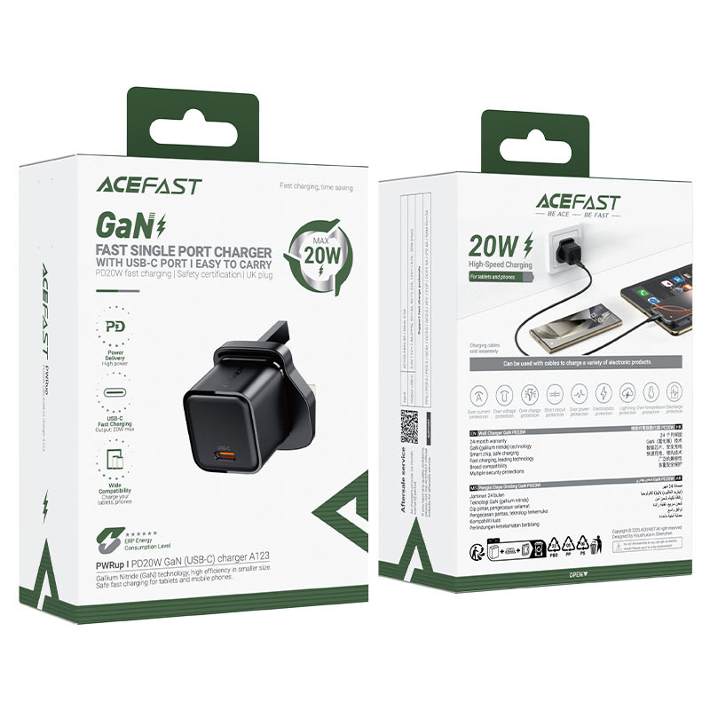 Acefast A125 Pd 45W Gang Usb-C
