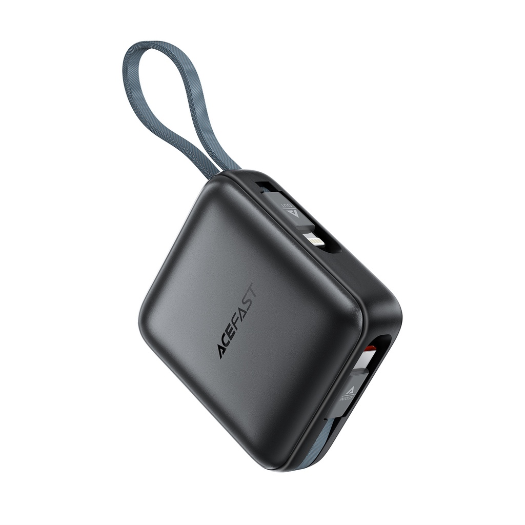Acefast M23-10000 22.5W Power Bank Built-In Dual Cables