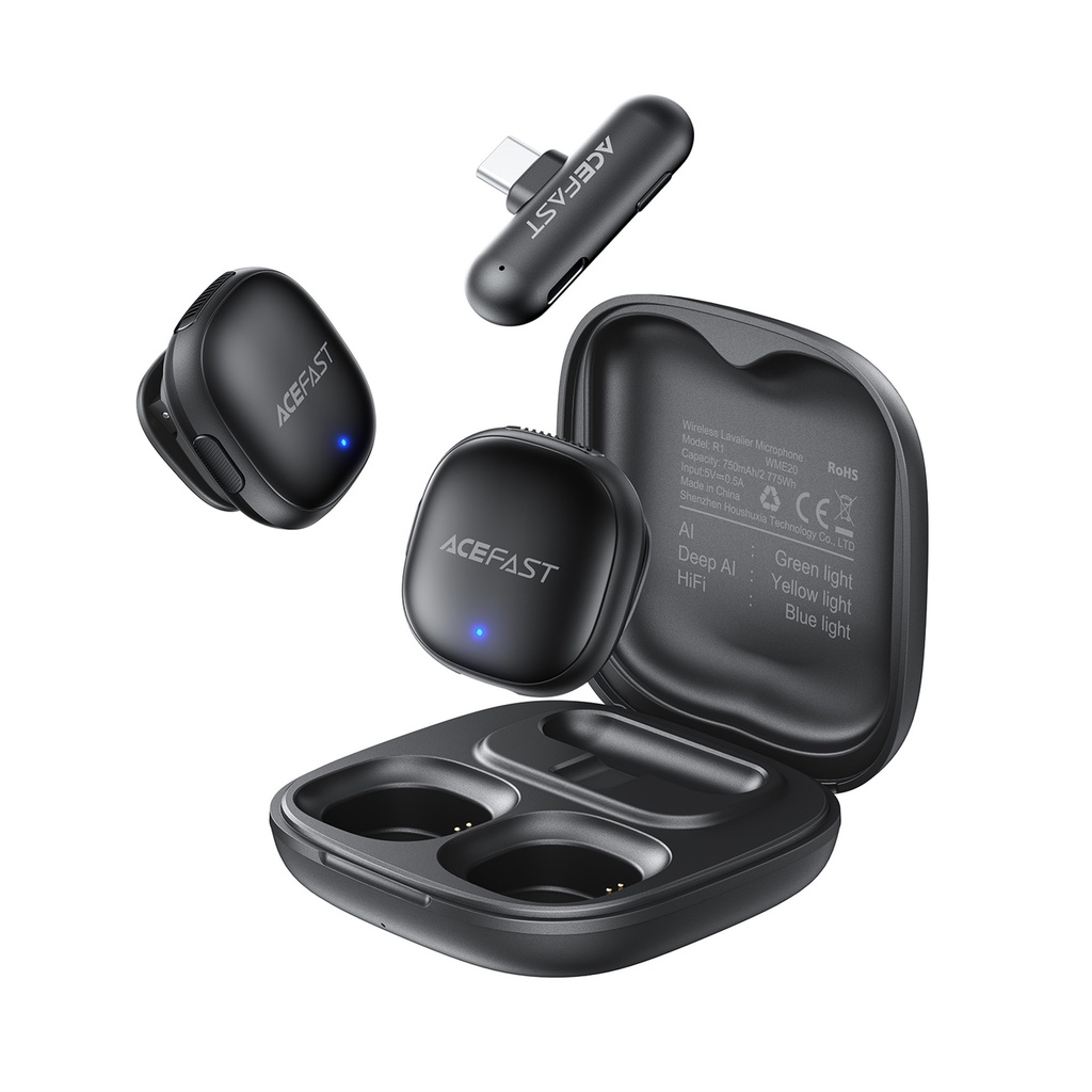 Acefast R1 Wireless Lavalier Microphones