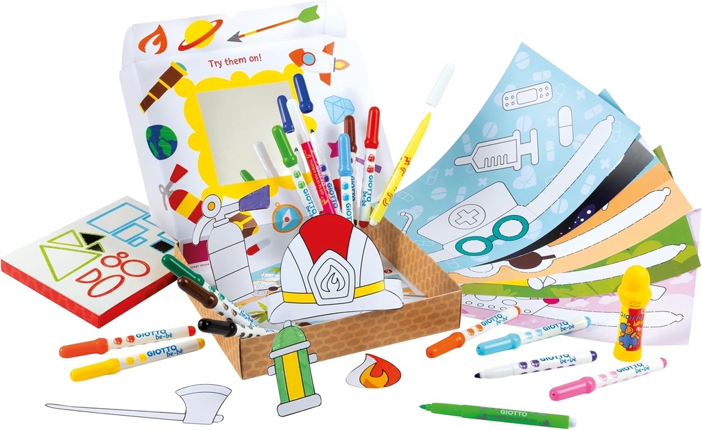 Coloring Activity Set, My Bebe Wow Creations, Giotto Be-Bè