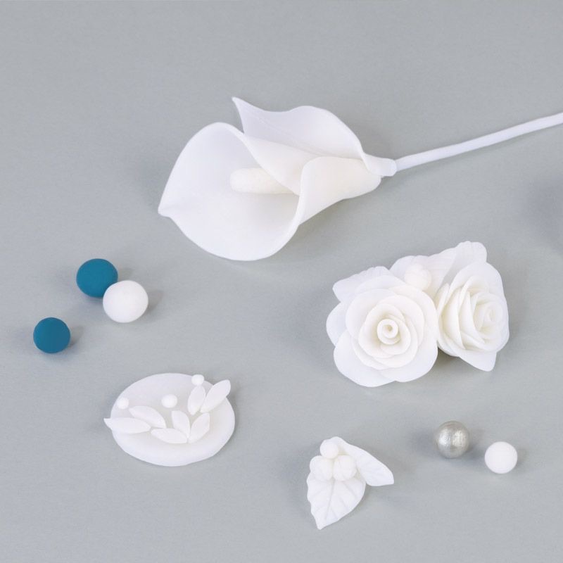 White Cold Porcelain Clay 500Gr