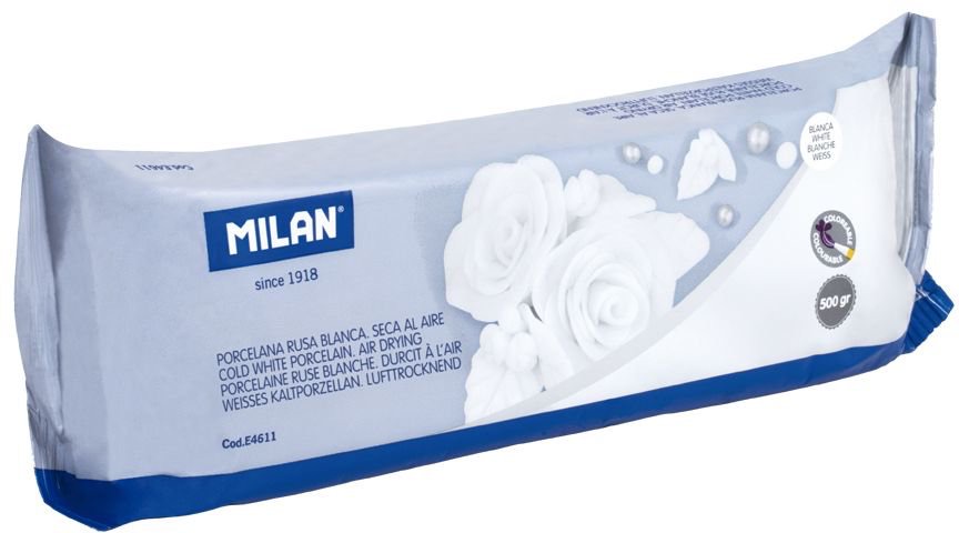White Cold Porcelain Clay 500Gr