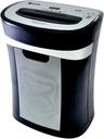 Shredder A4 Heavy Duty Cross Cut Shred Size 4 mm X 39 mm  15 Sheet CD/Card/Paper Black