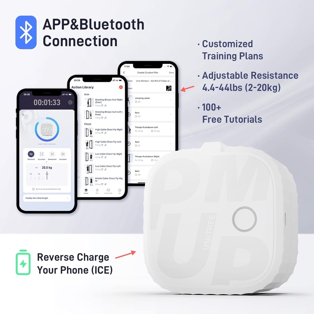 Unitree Pump Pro Dynamic White + Unitree Suction Cup Acc 