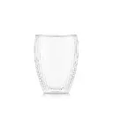 Pavina Dw Glass W/ Ribs 320Ml 2Pcs