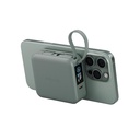Energea Magpac Mini Plus 10000Mah Magsafe Compatible Power Bank With Built-In C Cables & Display - Sage