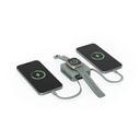 Energea Magpac Mini Plus 10000Mah Magsafe Compatible Power Bank With Built-In C Cables & Display - Sage