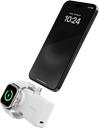 Bazic Gopower Koda, 3In1 5000Mah Foldable Usb-C / Lightning Pin Powerbank With Apple Watch Charger - Vanilla