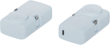 Bazic Gopower Koda, 3In1 5000Mah Foldable Usb-C / Lightning Pin Powerbank With Apple Watch Charger - Bubblegum