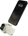 Bazic Gopower Koda, 3In1 5000Mah Foldable Usb-C / Lightning Pin Powerbank With Apple Watch Charger - Pistachio