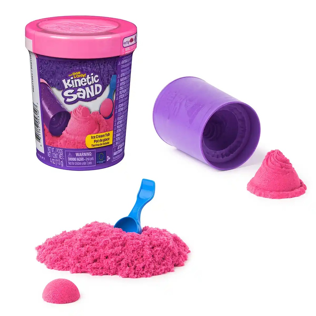 Kinetic Sand Ice Cream Tub.Cdu
