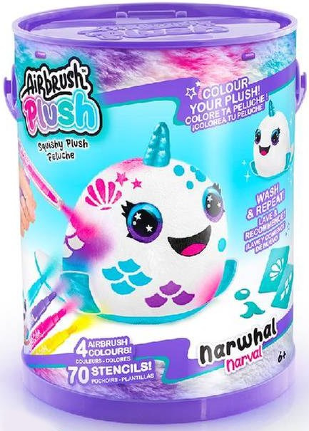 Airbrush Plush - Squish Pals Paint Can