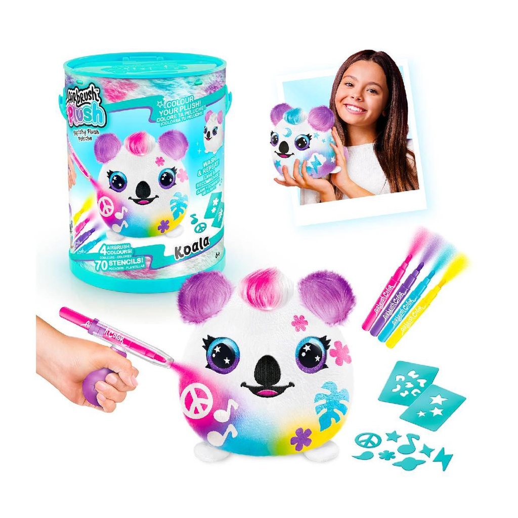 Airbrush Plush - Squish Pals Paint Can