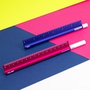 Display With 10 Eraser&Ruler 15Cm