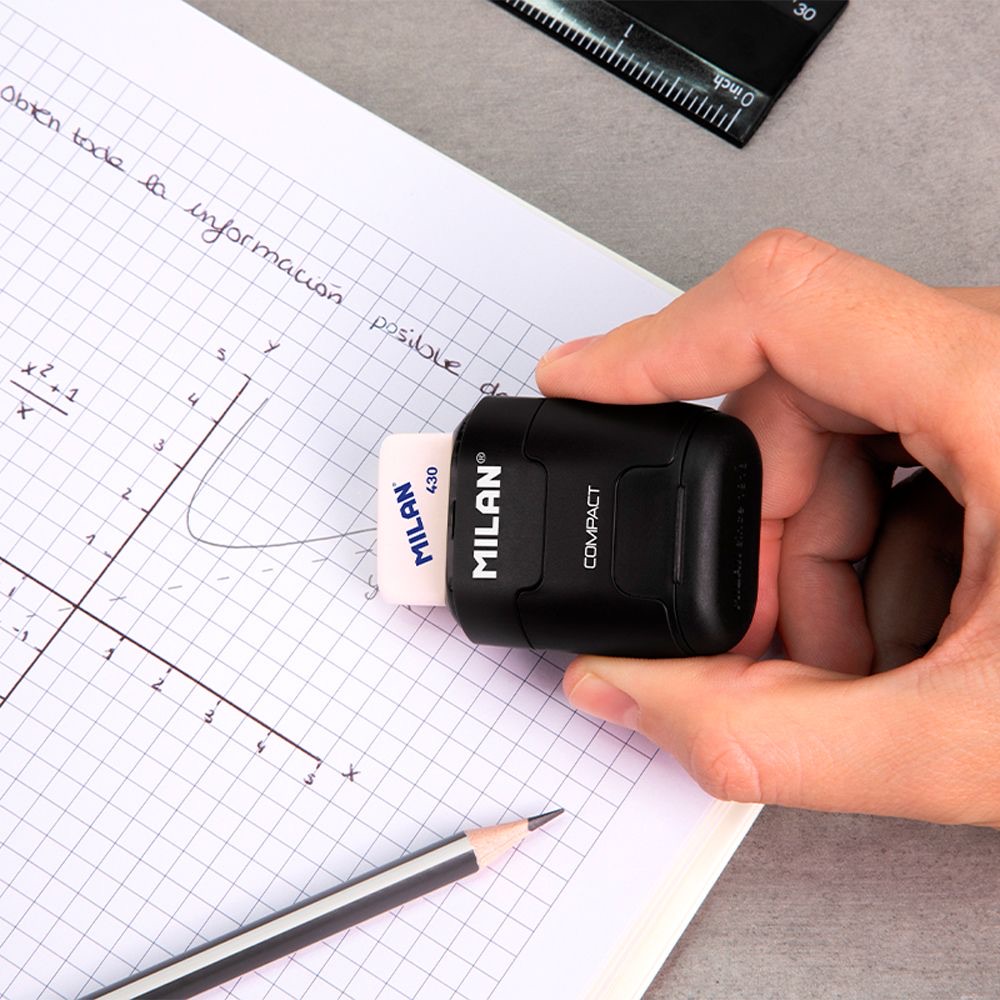 Blister Shadow Eraser+Sharpener+2 Eraser