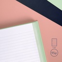 Notebook A5 Pink 80 Sh. Lines Spiral 430
