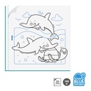 Colouring Book Blue Odyssey