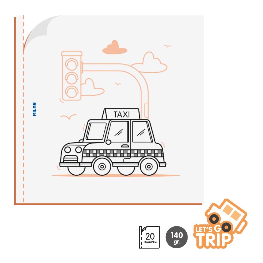 Colouring Book  Lets Go Trip