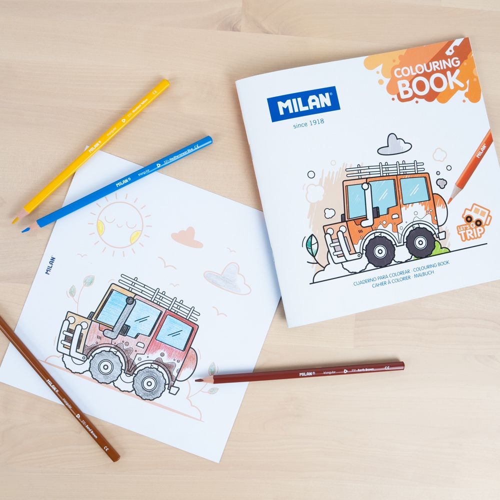 Colouring Book  Lets Go Trip