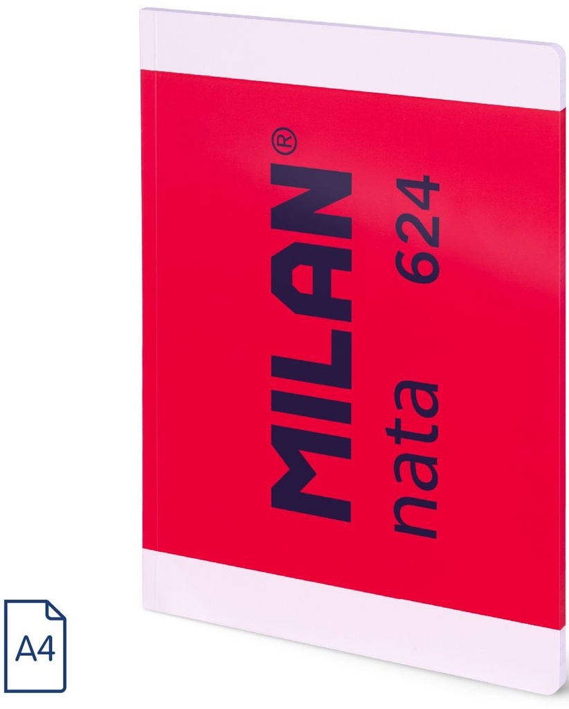 Notebook A4 Pink 48 Sheets. Lines Nata