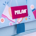 4-Zipper  Pencil Case Roller With Flap